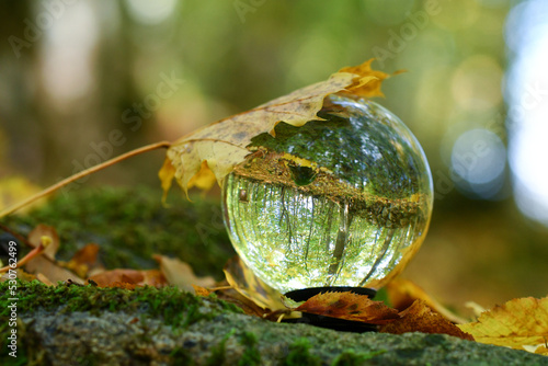 A crystal ball in nature