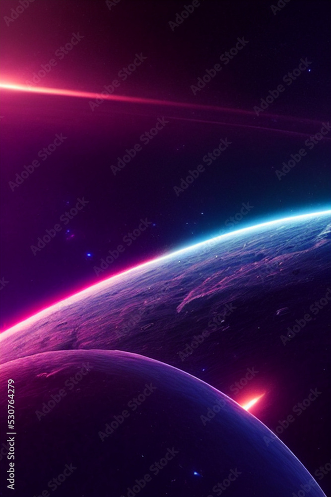 Fototapeta premium space supernova