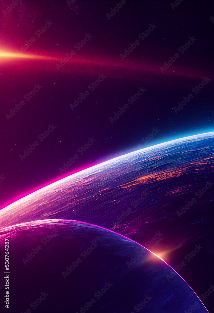 Fototapeta premium space supernova