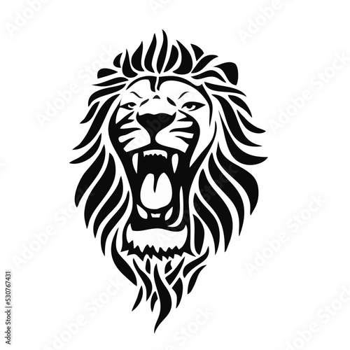 lion head vector © sandeep