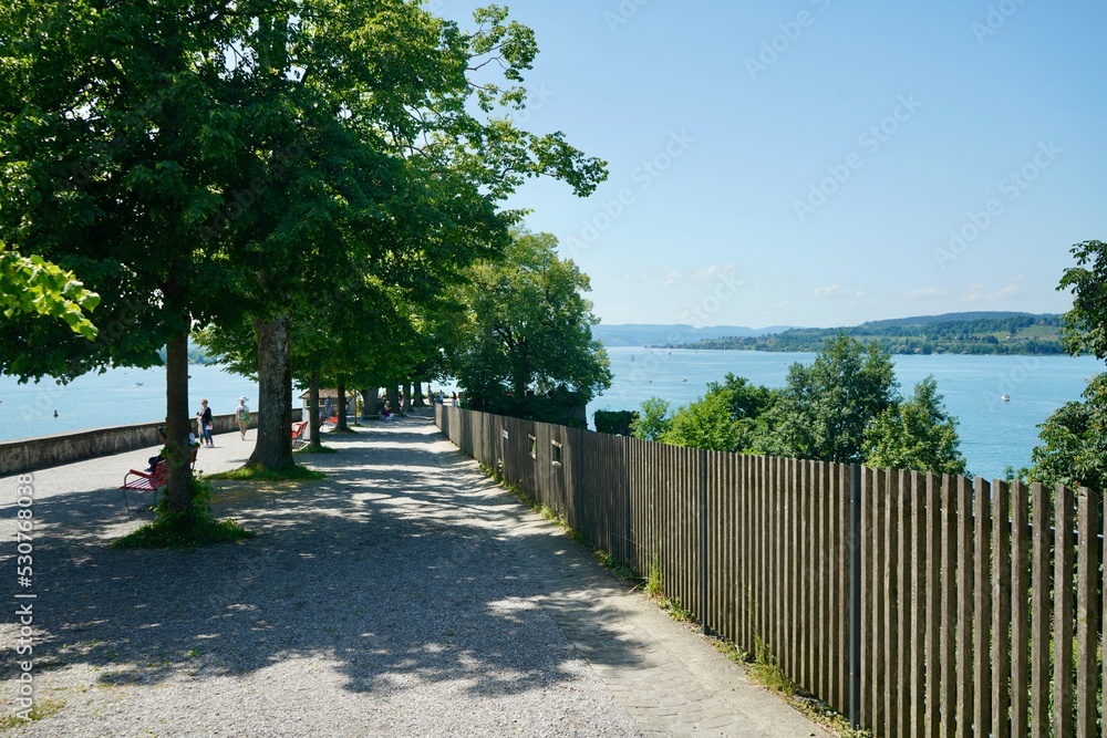 Fototapeta premium Rapperswil Switzerland 2022 June