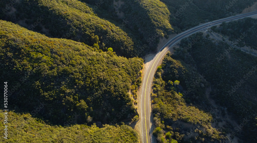Highway 33 in Los Padres National Forest