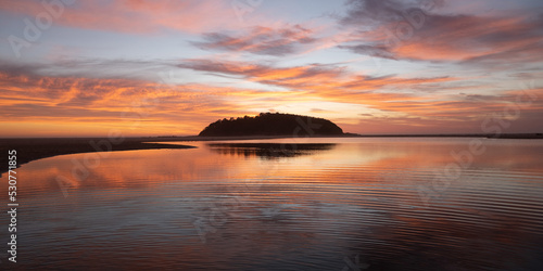 Crampton Island Sunrise Australia 