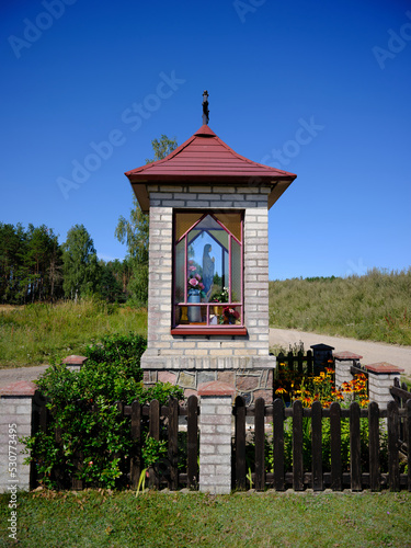 Wallpaper Mural Roadside Chapel of the Blessed Virgin Mary, Poland. Torontodigital.ca