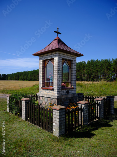 Wallpaper Mural Roadside Chapel of the Blessed Virgin Mary, Poland. Torontodigital.ca