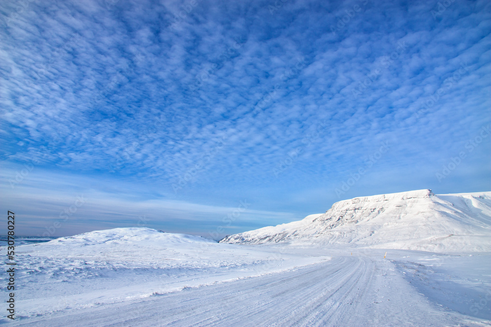 winter mountain landscape