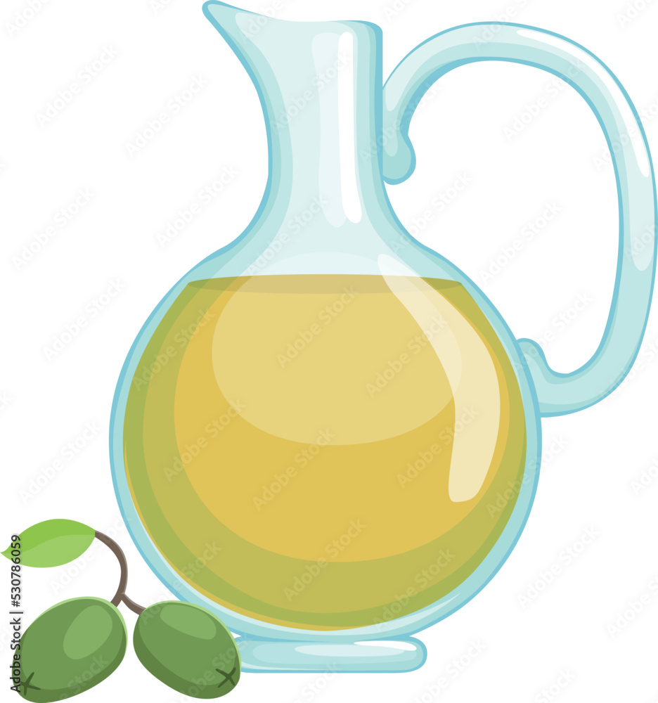 Olive oil icon. Virgin fresh healthy product in glass jug Olive oil icon. Virgin fresh healthy product in glass jug