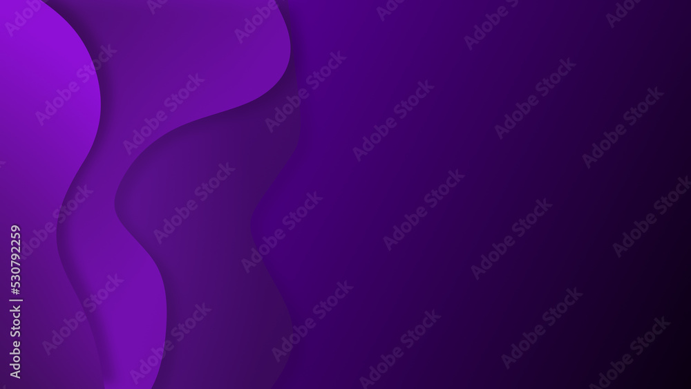 Waves gradient abstract background on the left of velvet violet purple colors of 2022 year concept with smooth movement and copy space Waves gradient abstract background on the left of velvet violet purple colors of 2022 year concept with smooth movement and copy space