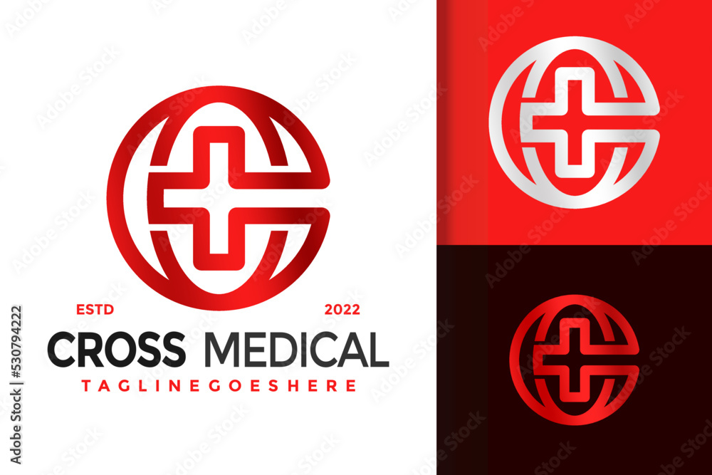 Letter C Medical Cross Logo Design, brand identity logos vector, modern logo, Logo Designs Vector Illustration Template Letter C Medical Cross Logo Design, brand identity logos vector, modern logo, Logo Designs Vector Illustration Template