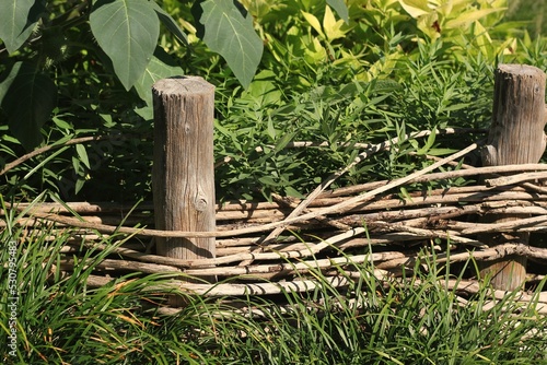 wooden fence