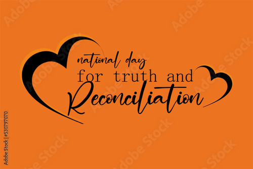 National Day for Truth and Reconciliation. every child matters. Holiday concept. Template for background, banner, card, poster, t-shirt with text inscription