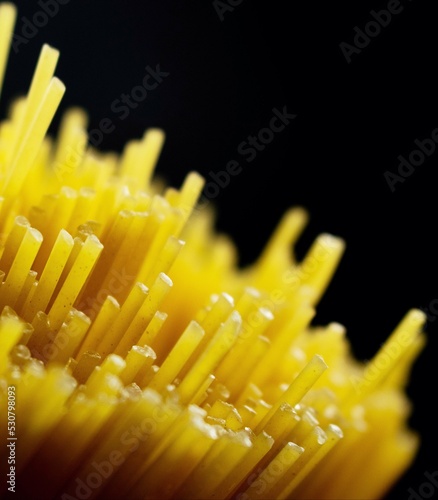 close up of pasta