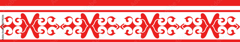 Red Chinese style tracery traditional pattern border frame Red Chinese style tracery traditional pattern border frame