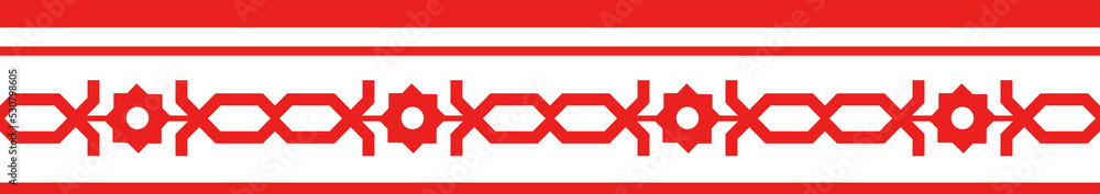Red Chinese style tracery traditional pattern border frame Red Chinese style tracery traditional pattern border frame
