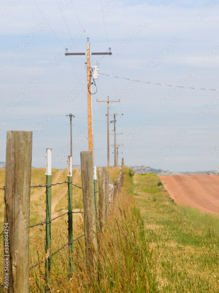 Obraz premium Farm Road