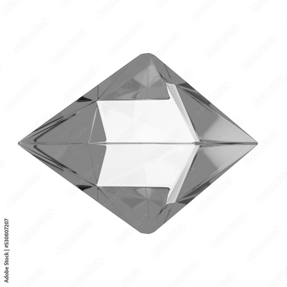 3D Octahedron Illustration 3D Octahedron Illustration