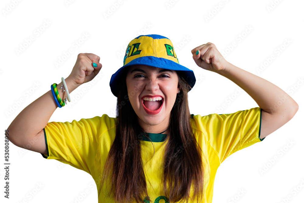 Fotografie Brazilian fan