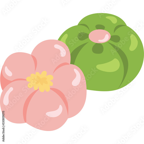фотографія wagashi japanese dessert