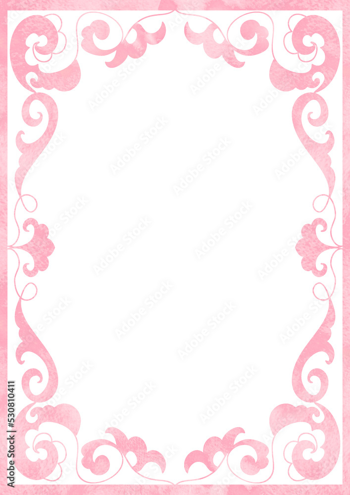 Decorative golden glitter floral frame vertical format with text place and space Decorative golden glitter floral frame vertical format with text place and space