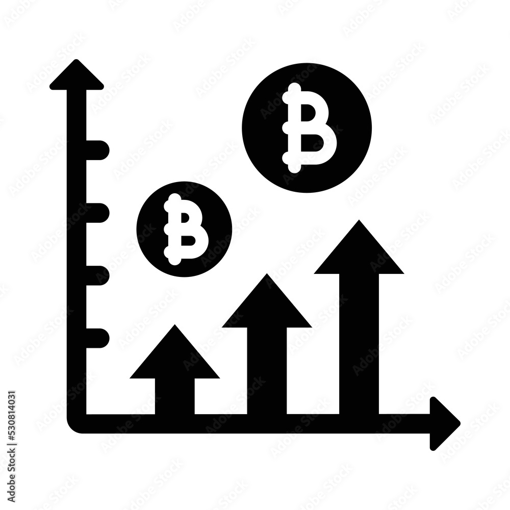Bitcoin graph Vector Icon which is suitable for commercial work and easily modify or edit it
Bitcoin graph Vector Icon which is suitable for commercial work and easily modify or edit it