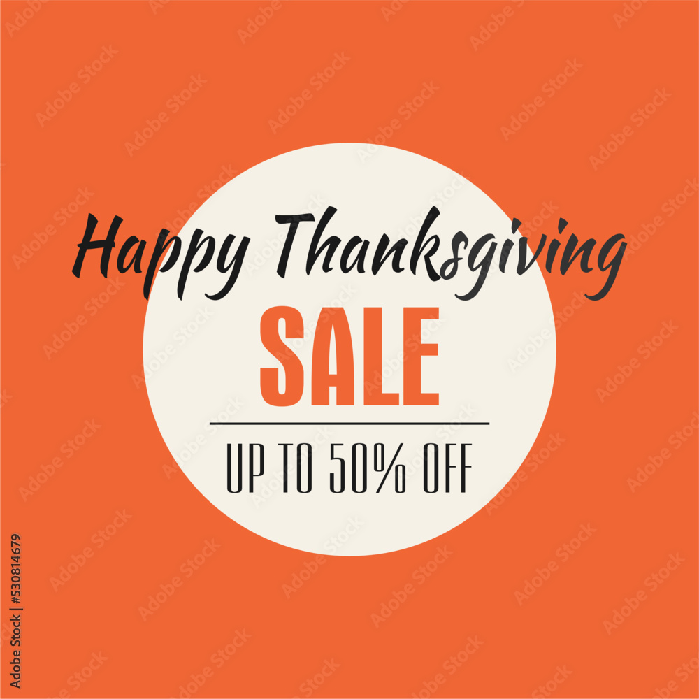 Hand drawn typographic Happy Thanksgiving poster. Festive text, discount coupon. sale. Vector calligraphy, print, flyer, baner. Hand drawn typographic Happy Thanksgiving poster. Festive text, discount coupon. sale. Vector calligraphy, print, flyer, baner.