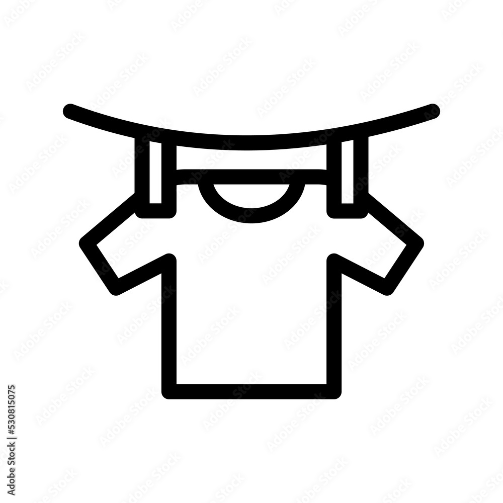 drying line icon illustration vector graphic drying line icon illustration vector graphic