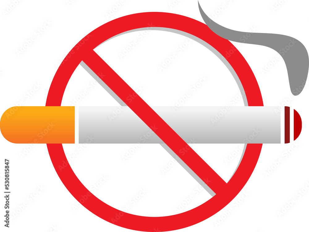No smoking sign. Stop smoking No smoking sign. Stop smoking