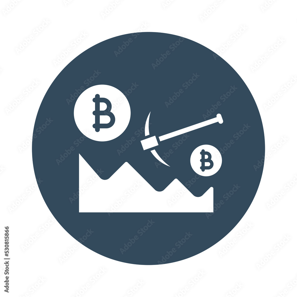 Mining Bitcoin Vector Icon which is suitable for commercial work and easily modify or edit it
Mining Bitcoin Vector Icon which is suitable for commercial work and easily modify or edit it