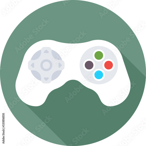 Joystick Colored Vector Icon