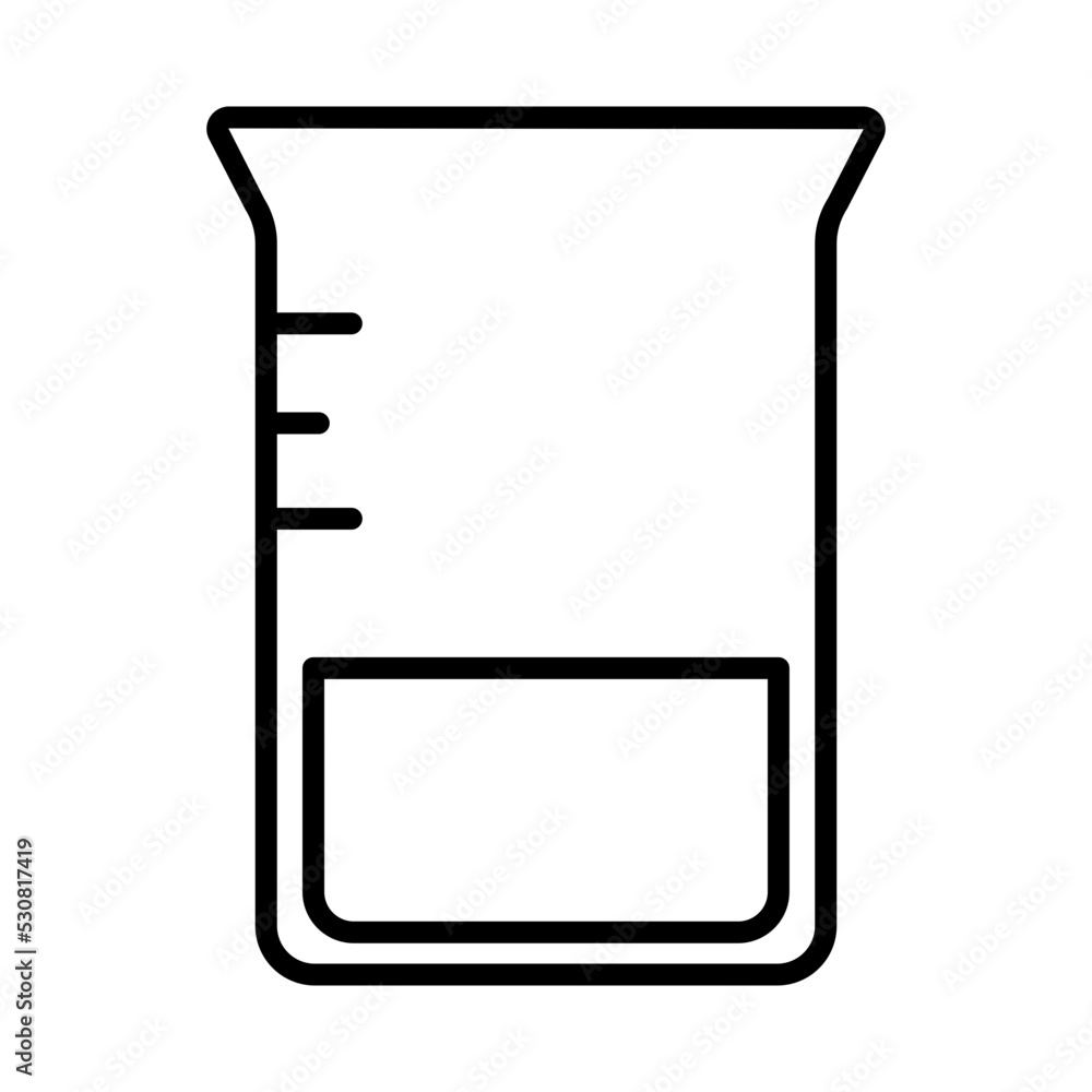 Laboratory Flask Icon Laboratory Flask Icon