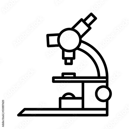 Laboratory Microscope Icon