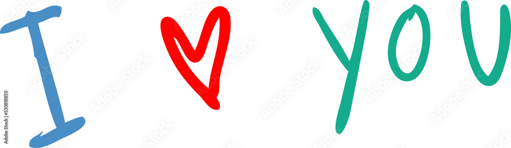 LOVE YOU icon LOVE YOU icon
