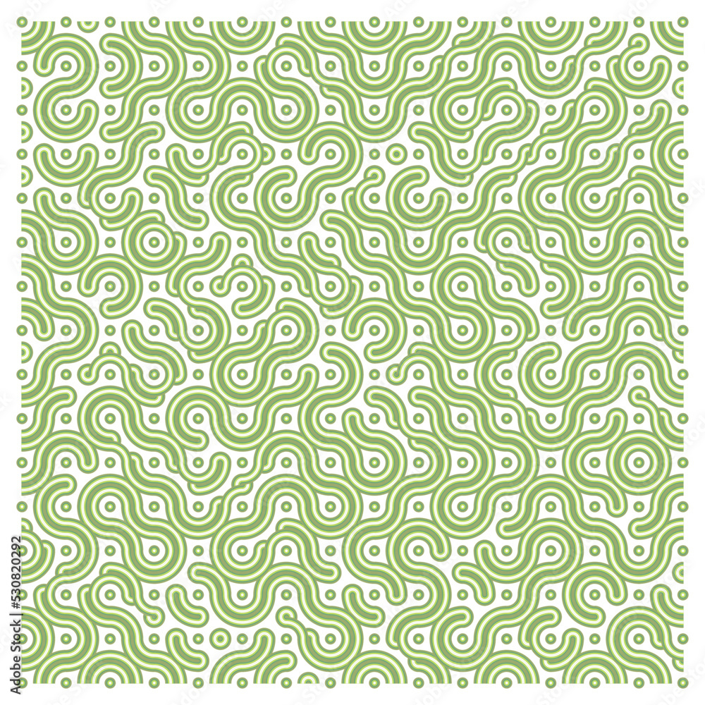 Color truchet tiling connections illustration Color truchet tiling connections illustration