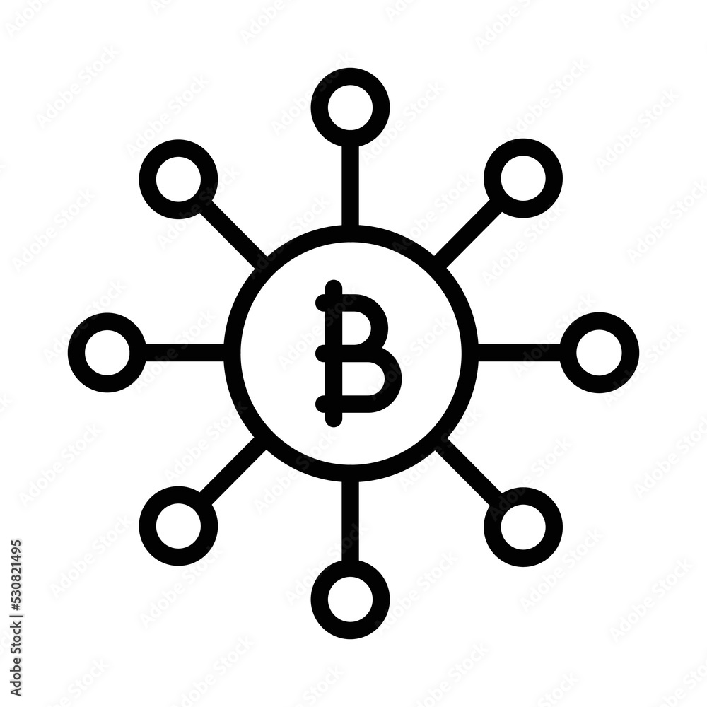 Bitcoin networking Vector Icon which is suitable for commercial work and easily modify or edit it
Bitcoin networking Vector Icon which is suitable for commercial work and easily modify or edit it