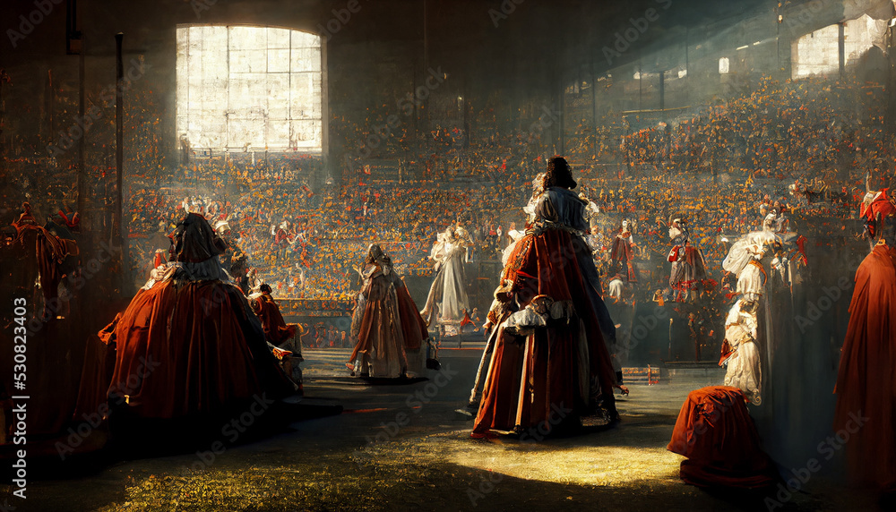 Fototapeta premium Historical fantasy