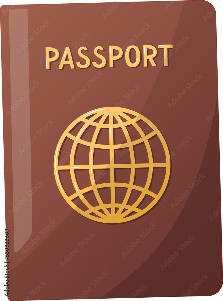 Passport illustration Passport illustration