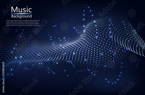 Cryptocurrency fintech network blockchain and programming concept. Technology HUD Element. Connecting dots and lines. digital background with particles.