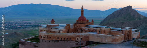 Ishak Pasha Palace (ishakpasa sarayi) near Dogubayazit in Eastern Turkey photo