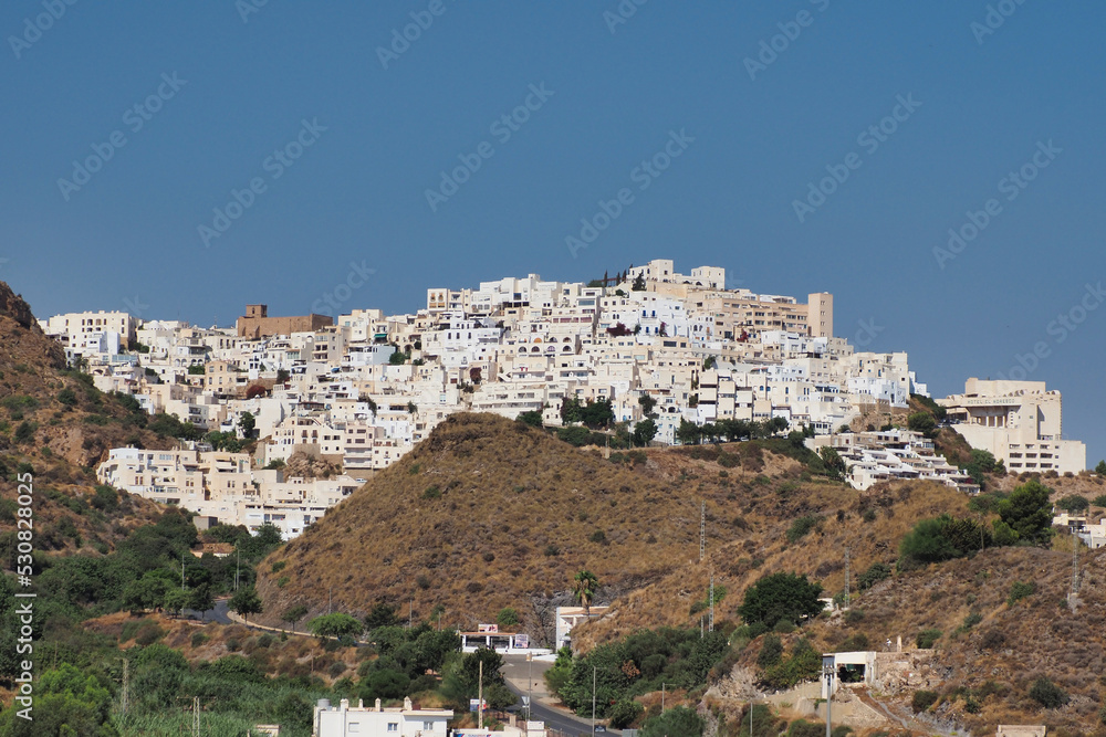 White village of Mojacar 