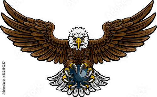 Eagle Bowling Sports Mascot
