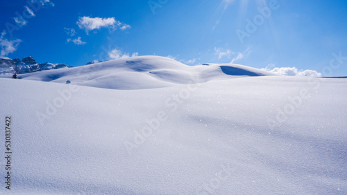 Snowy mountain