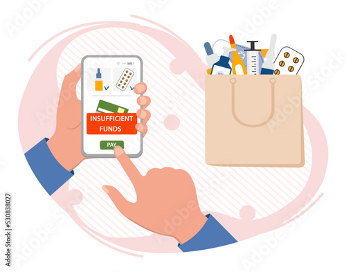 Online Drugstore Health Order No Money crisis Pay