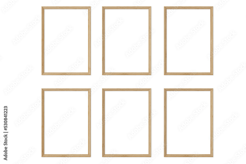 Six frame mockup A4 Six frame mockup A4