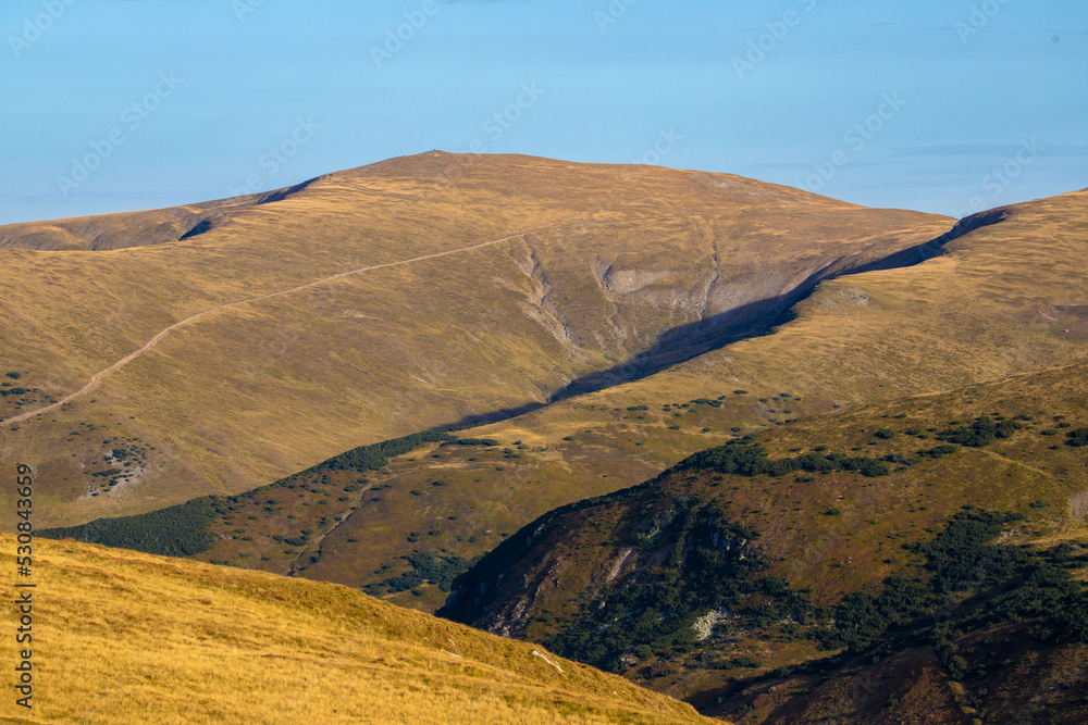 Landscape on the Transalpina road in the Parang mountains - Romania