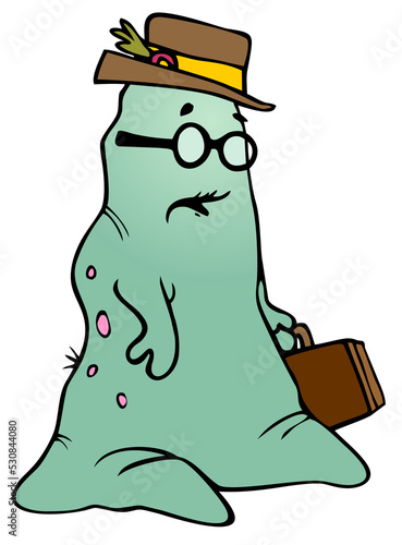 Εκτύπωση καμβά Trying to get to work on Monday morning, feeling like a lump of lint