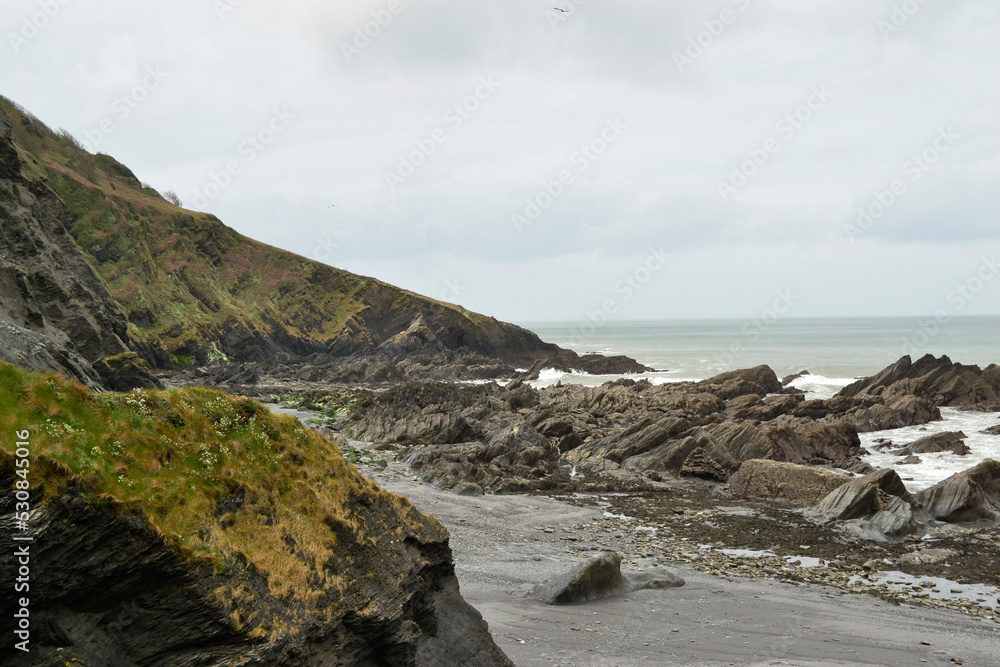 view from the beach