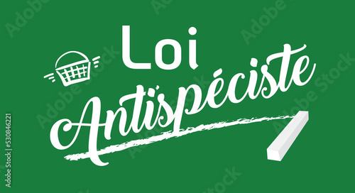 antispeciste - loi antispeciste