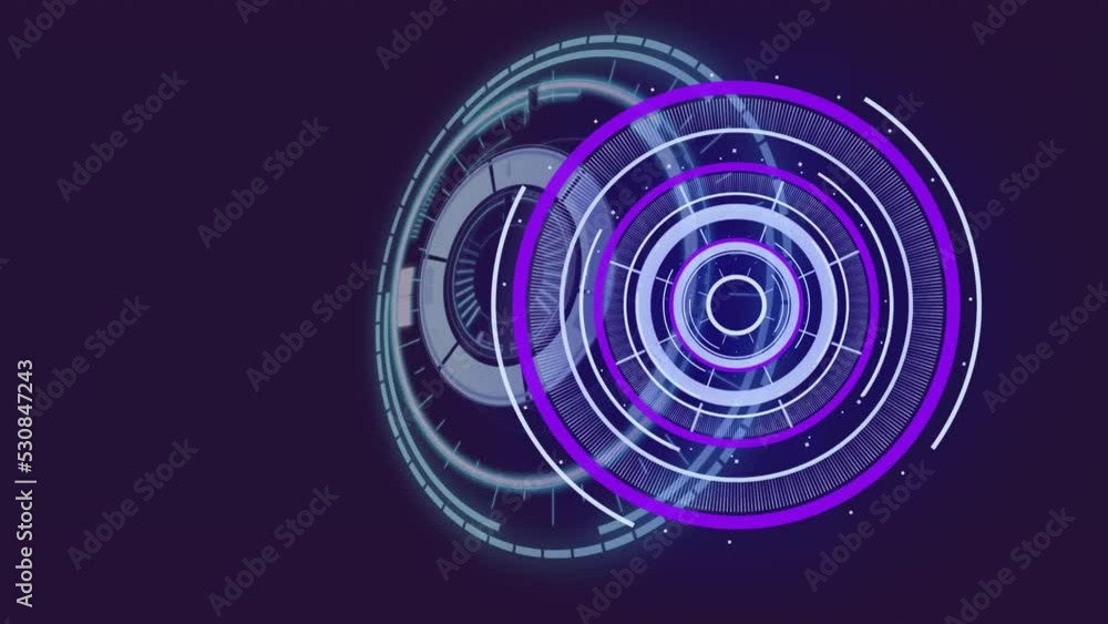 Animation of scan scoping over dark background Animation of scan scoping over dark background