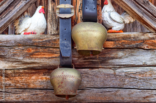 Fotografija Decorative cow bells