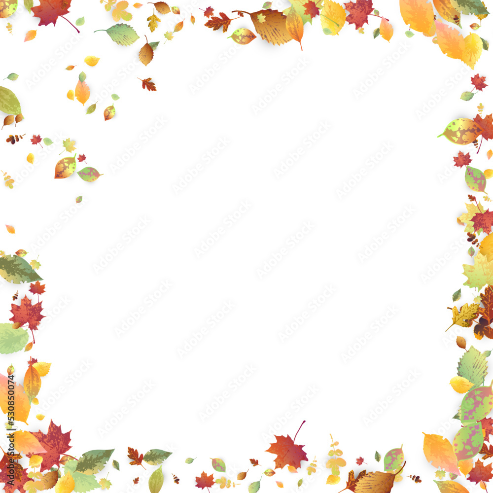 Leaves Falling Autumn Foliage Chaotic Leaf Flying Leaves Falling Autumn Foliage Chaotic Leaf Flying